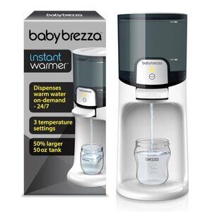 Baby Brezza Instant Baby Bottle Warmer - Fast Water Warmer Instantly Dispenses